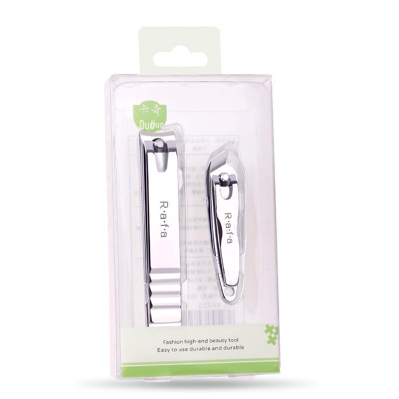 Набор кусачек для ногтей из нержавеющей стали Kaqi Duoduo KK825 — прецизионные плоские, скошенные маникюрные кусачки