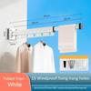 Складная вешалка для одежды, выдвижная сушилка для одежды, домашняя бельевая веревка, выдвижная конструкция для рубашек, брюк, нижнего белья