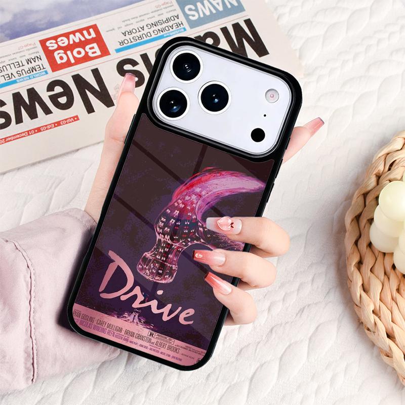 Drive Movie Phone Case For IPhone 17 16e 15 14 13 12 11 Pro Max Air Mini Soft Protective Cover