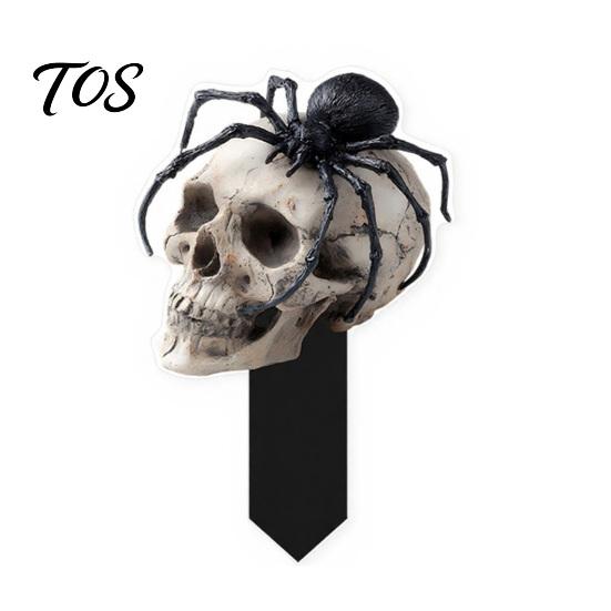 Weather Resistant Yard Decor Halloween Scarecrow Garden Stake, 2D Flat Creepy Zombie Ornament, Spooky Doll Waterproof Signs Decoration, Scary Art Sign