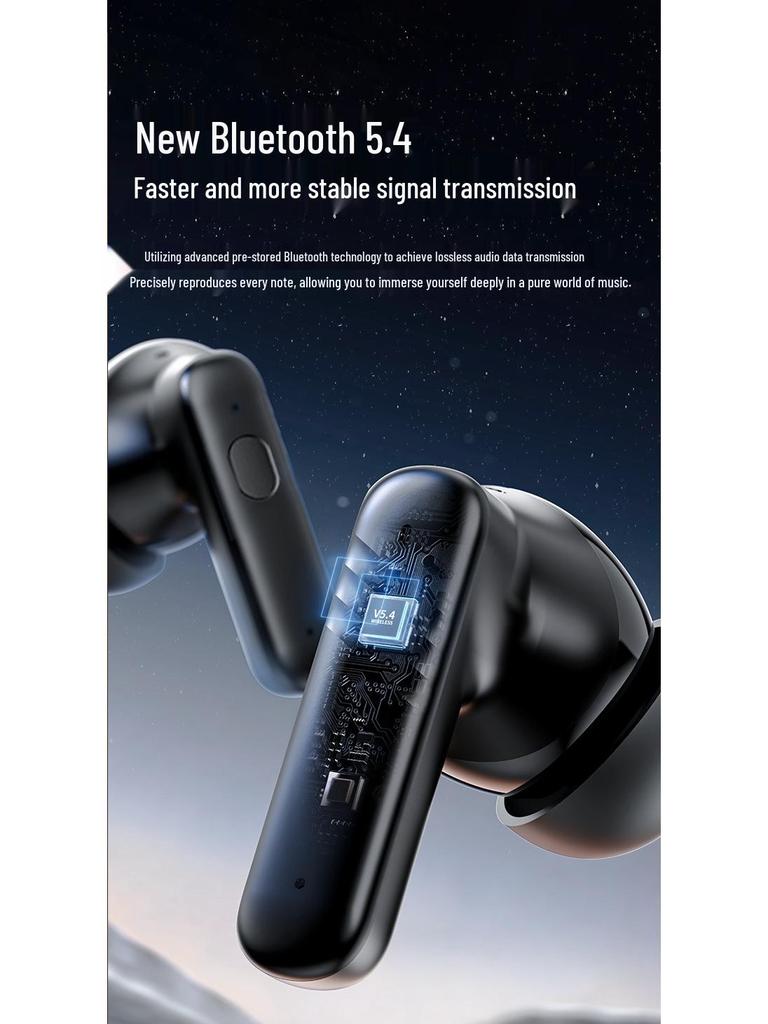 Умные Bluetooth-наушники с ANC, долгим временем работы, цветным экраном и функциями перевода