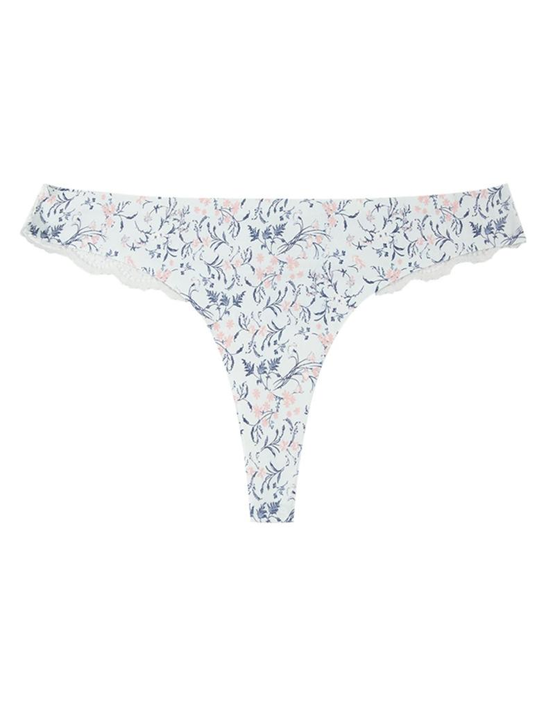 Women Sexy Floral Thong