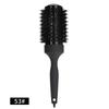 with Pointed Tail Straight Twill Hair Comb Round Barrel Hair Curling Brush  Men/Women