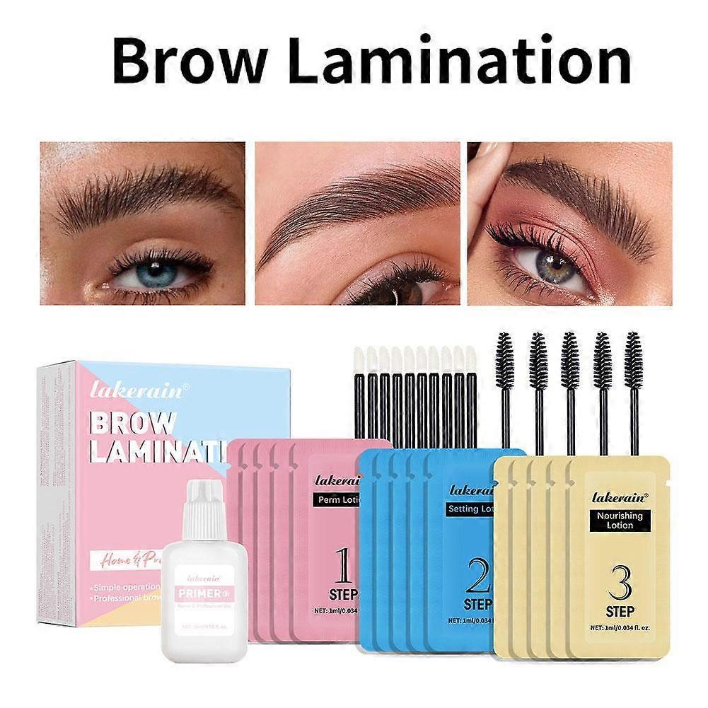 Bag eyebrow perm kit (foreign version) (A) $lakerain bag eyebrow perm kit quick shaping eyebrow perm kit wild eyebrow