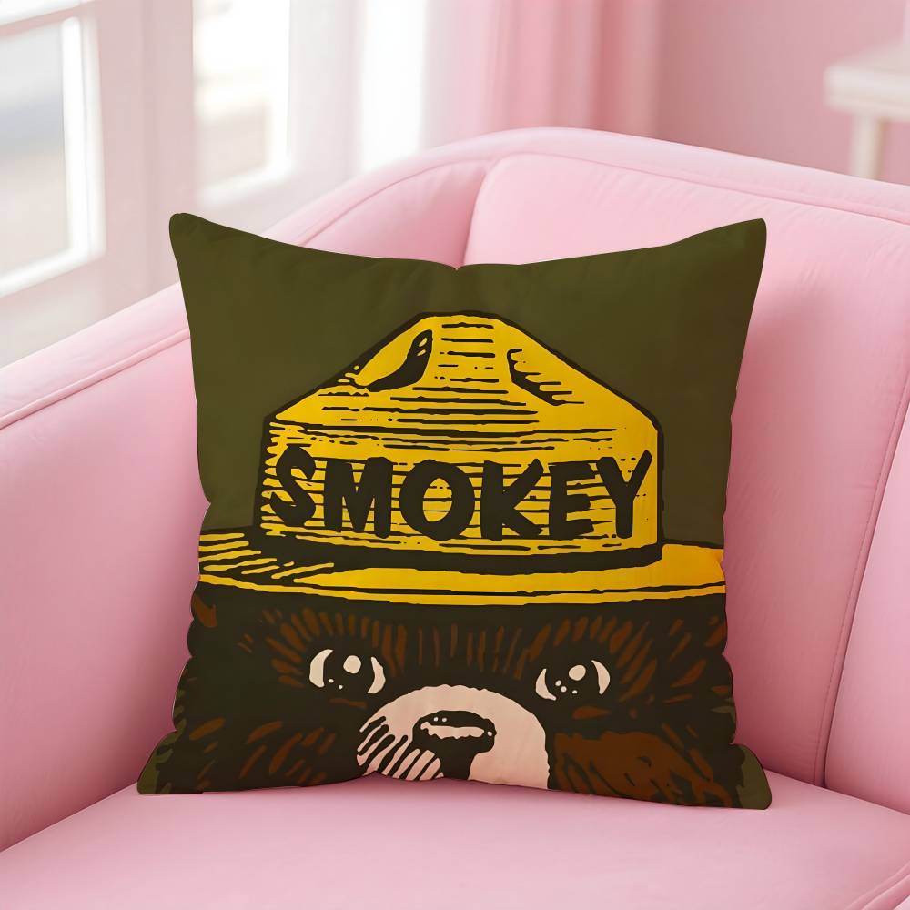 Аниме S-Smokey B-Bear Наволочка с рисунком наволочка для гостиной диванная наволочка декор для спальни