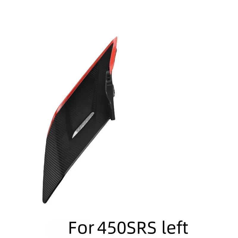 FOR CFMOTO 450SR 450SRS Moto Accessories Side Downforce Naked Spoilers Fixed Winglet Fairing Wings Deflectors Motorcycle Parts