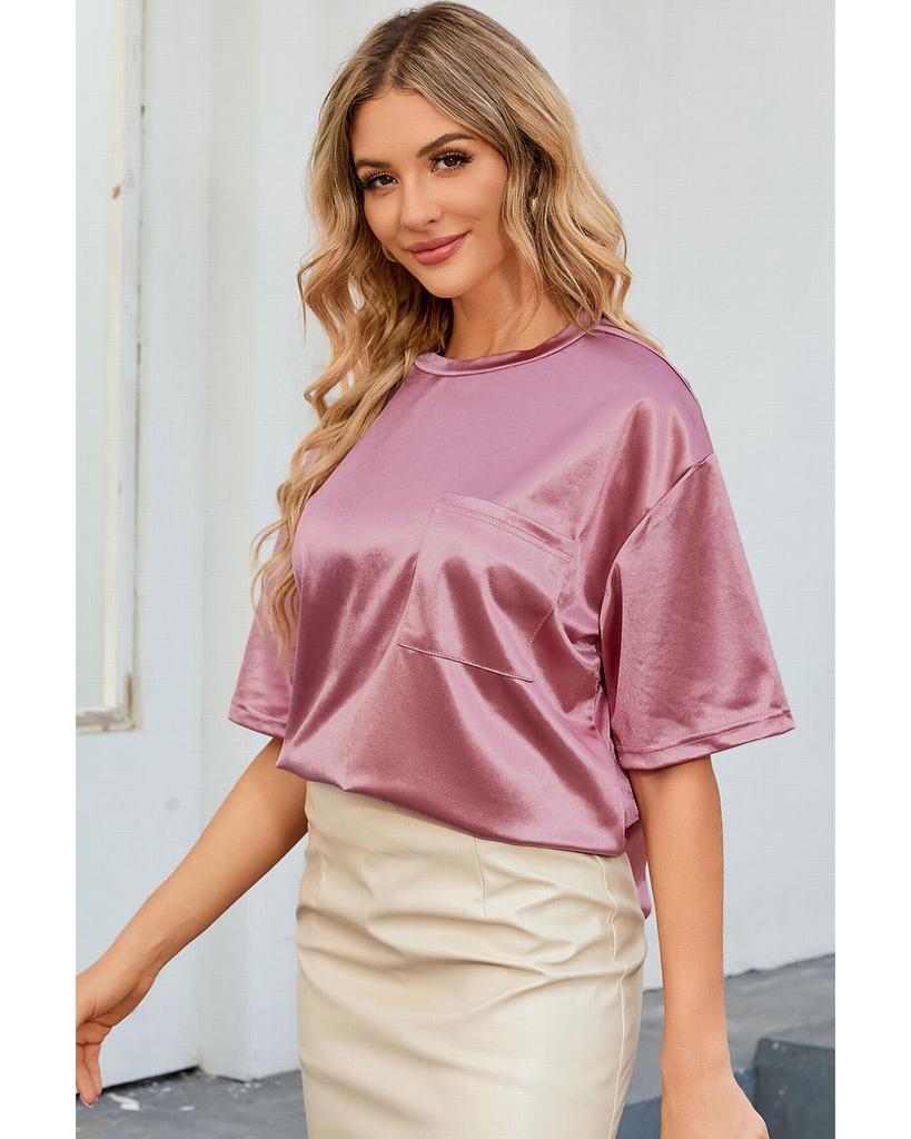 Azura Exchange Футболка свободного кроя с коротким рукавом