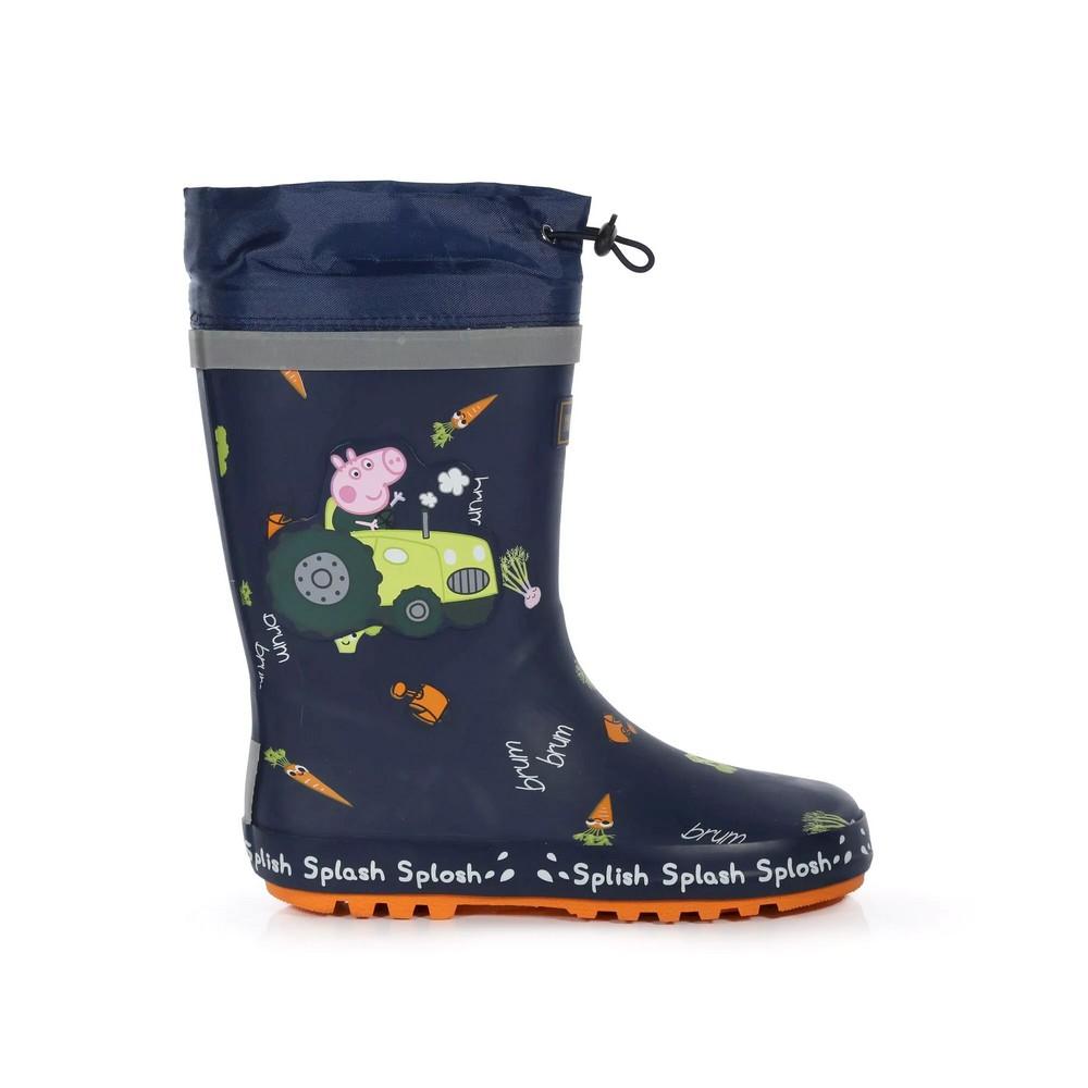 Regatta Childrens/Kids Splash Peppa Pig Wellington Boots