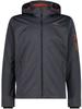 Куртка CMP Light Softshell Jacket with Detachable Hood (39A5027M) anthracite mel ruggine