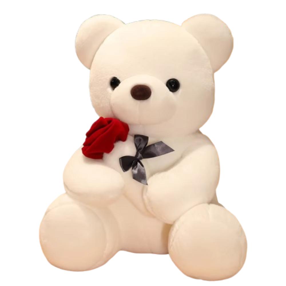 Cartoon Hug Bear Plush Doll Stuffed Animal Bear Plush Toy Rose Bear Plush Toy Valentine's Day