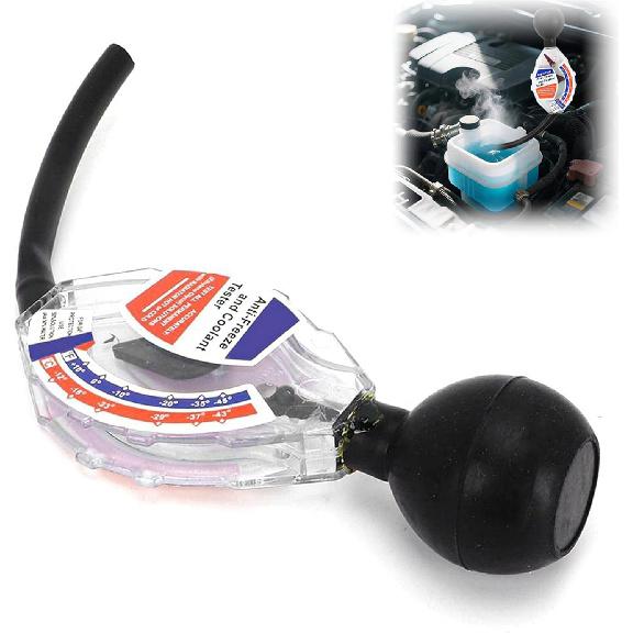 Coolant Tester Accessory, Antifreeze Tester For Understanding The State Of Coolant, Battery Hydrometer For Testing Hot Or Cold Batteries On
