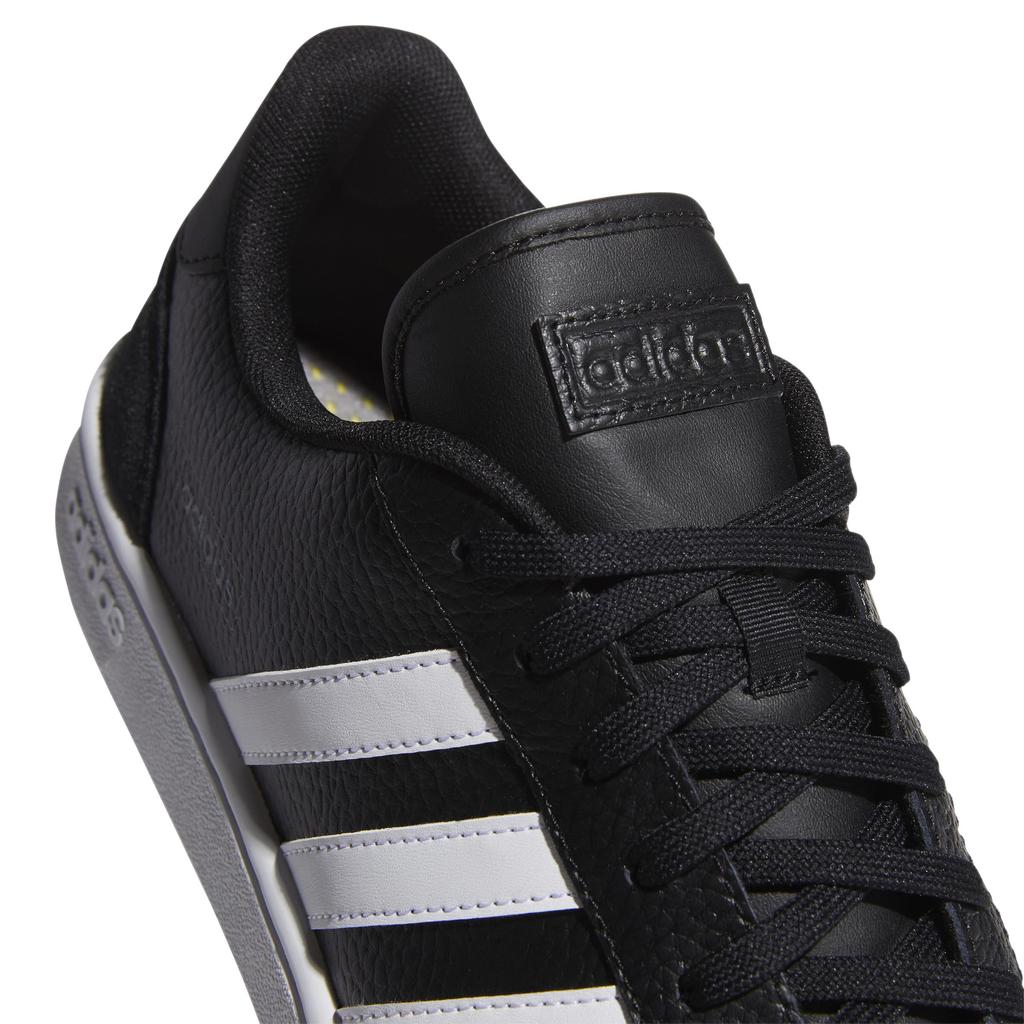 Adidas Grand Court SE Core Gray Size Cm Sneakers, Black/Footwear White/Dub (FW6690), 27.5