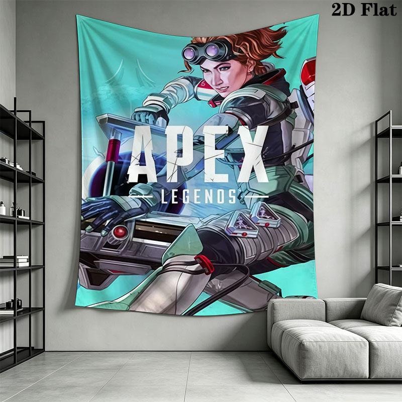 Apex Legends poster Wall Hanging Printed Fabric Blanket Decorative Tapestries for Bedroom Living Room Home Decor