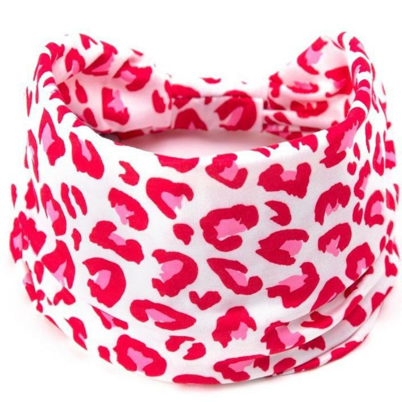 4 Pack Sport Headbands for Men and Women, Elastic Soft Fabric Non-Slip Hair Bands