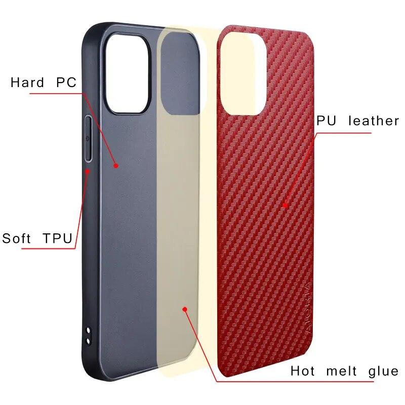 Carbon Fibre Texture Phone Case for Xiaomi Poco F4 GT Redmi K50 Gaming Fashion Design Back Cover Funda Coque for Poco F4 GT Case