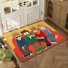 Edd-sworld Floor Mat Soft Thickened Absorbent Non-Slip Bedroom Living Room Door Mat Home Decor Flannel Rugs