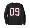 Number Nine 9 Long Sleeve T-Shirt
