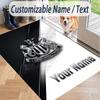 Custom Text Printed Rug Newcastle United FC Non Slip Floor Carpet For Home Room Decor