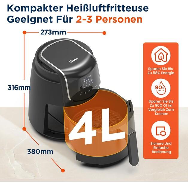 Фритюрница Midea Comfee MF-CN40C2 (10001939)