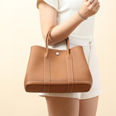 Верхний слой N+togo Cowhide Garden Bag 30 Кожаная женская сумка-тоут Большая вместительная сумка для поездок на работу