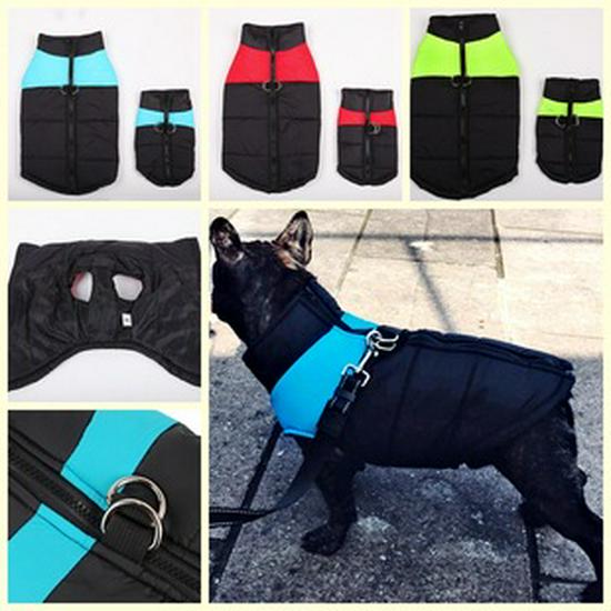 Reflective Large Breed Dog Rain Poncho - Waterproof & Windproof Hooded Raincoat