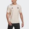 adidas Футбольная спортивная футболка с круглым вырезом, мужские топы, розовая GK8608