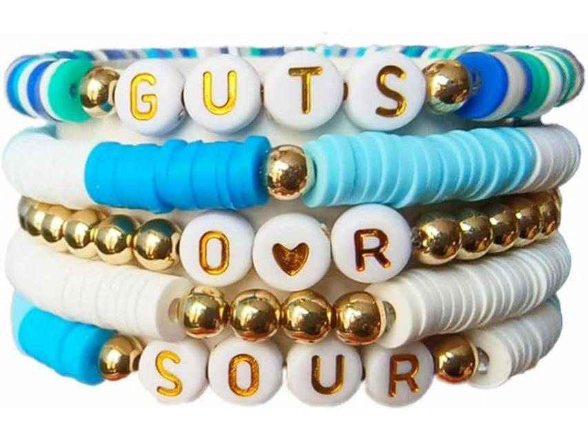 Набор браслетов Оливия Родриго из фиолетовой глины