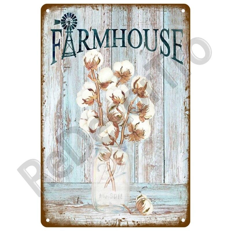 Gardening Flowers Vintage Metal Sign Funny Plants Retro Sign Home For Garden Outdoor Wall Decor Home Sweet Tin Sign Farm Birds