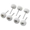 Wool Polishing Abrasive Brush Grinding Buffing Wheel Grinder Shank Fine Wool Finishing Ball Wheels Buffing