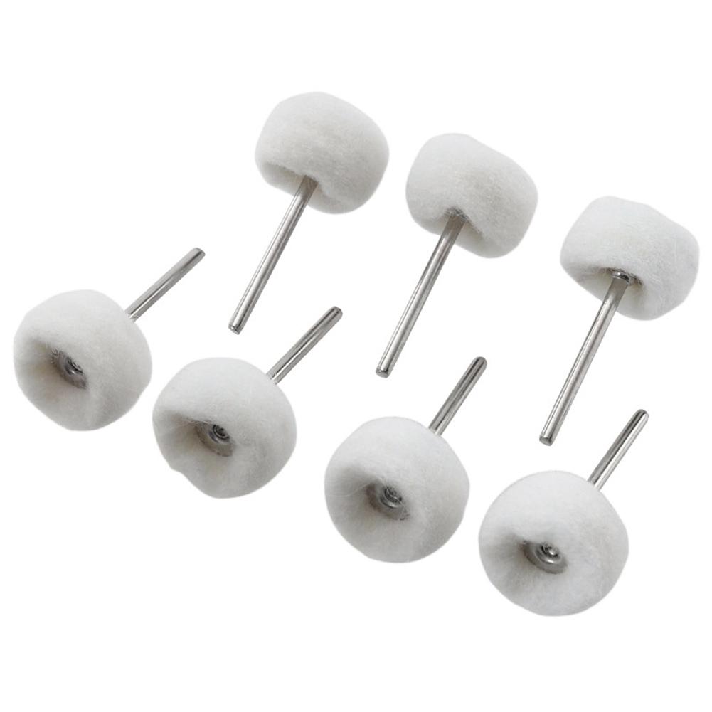 Wool Polishing Abrasive Brush Grinding Buffing Wheel Grinder Shank Fine Wool Finishing Ball Wheels Buffing