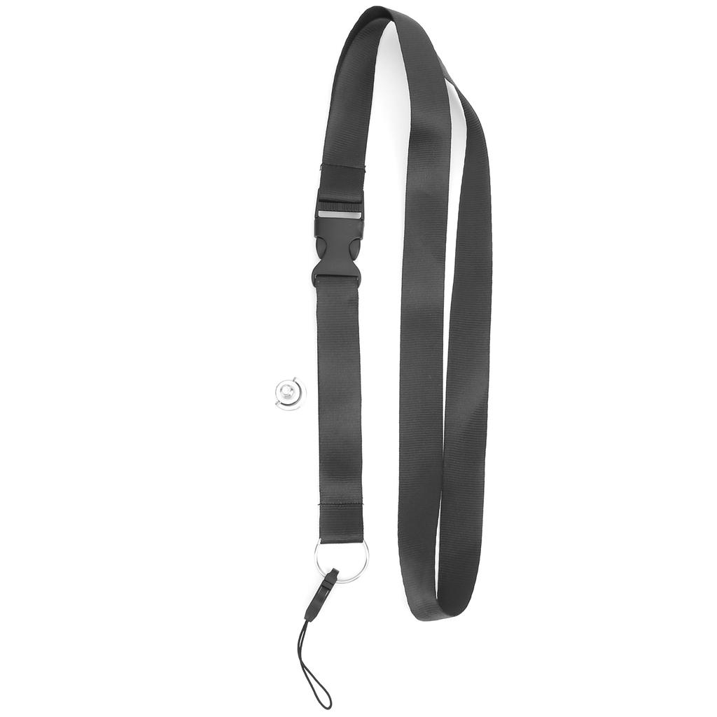 Action Camera Handheld Safety Lanyard Neck Strap Belt Sling for Insta360 ONE XX2 Black