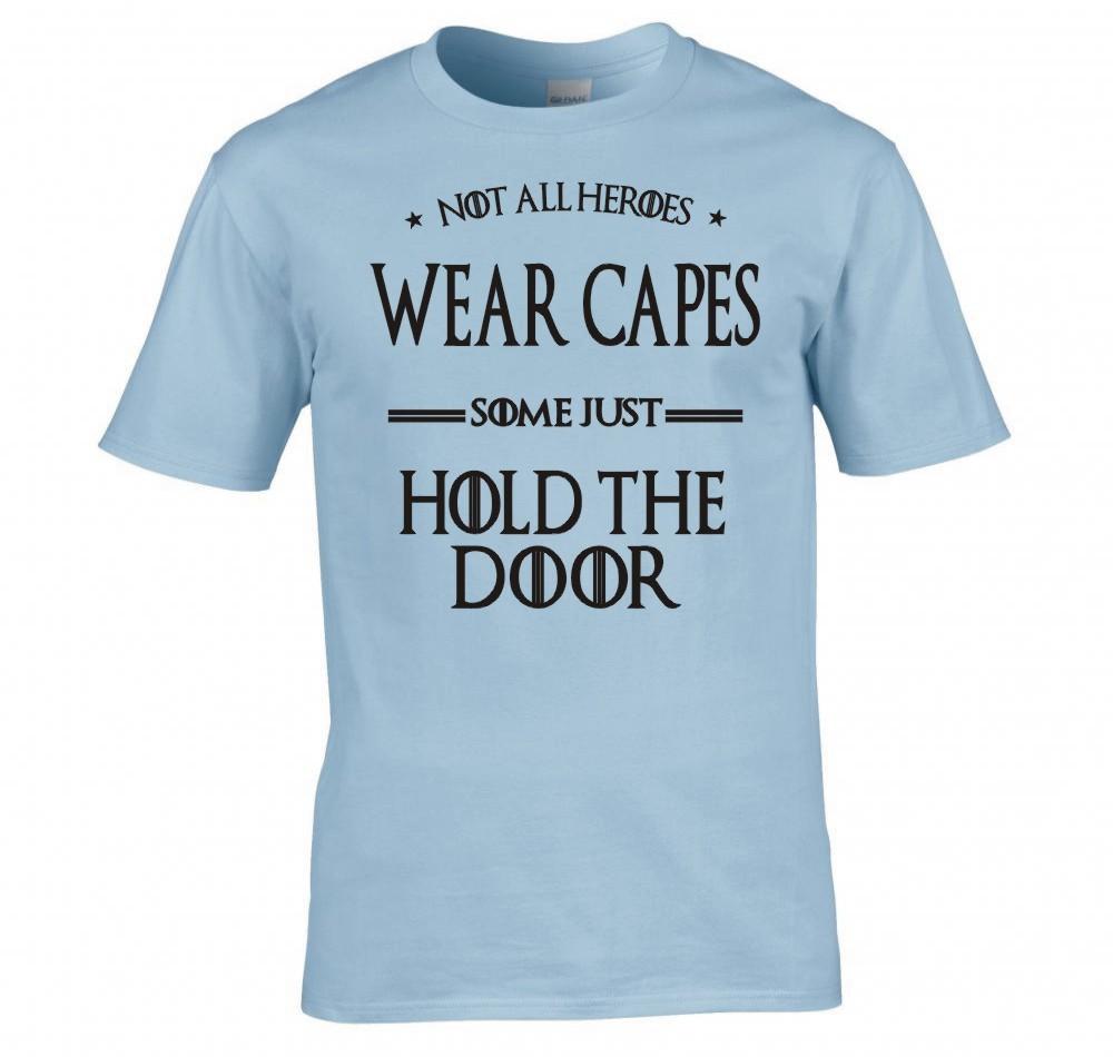Game Of Thrones Hodor Not All Heroes Wear Capes T Shirt New