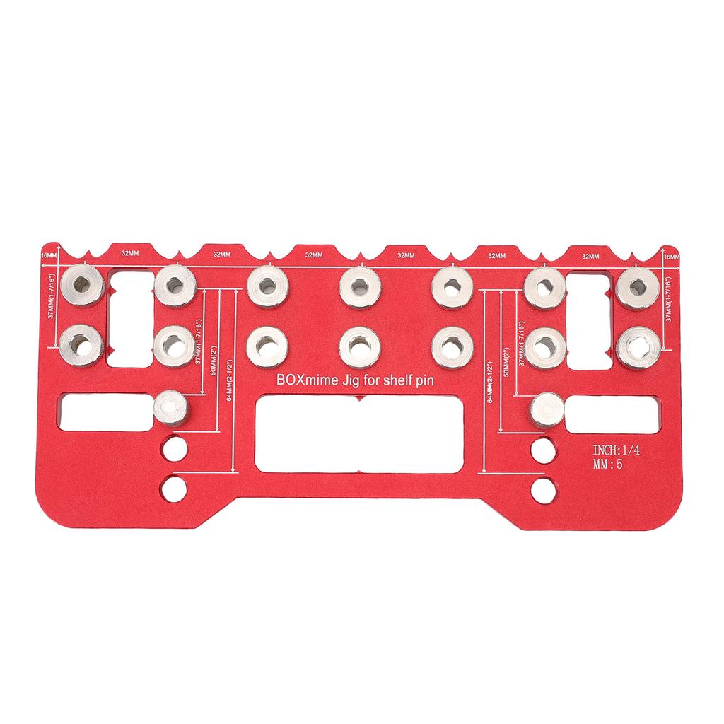 Cabinet Handle Mounting Template Door Hinge Pull Hardware Drilling Guide Board for Woodworking Furniture Installation