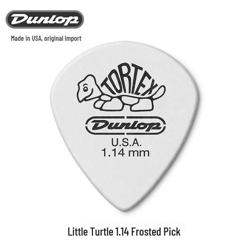 Dunlop Jazz Speed Folk Acoustic Guitar Picks - Little Turtle Matte 498R Accessories