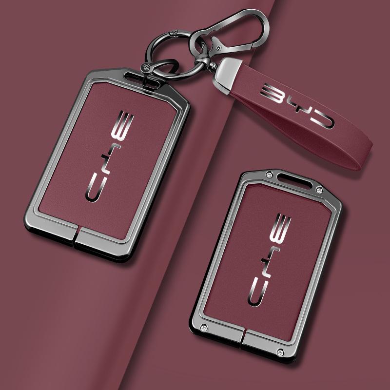Универсальный чехол для ключа BYD с NFC: Подходит для моделей Seagull, Han EV, Tang, Song Pro, Qin PLUS для мужчин и женщин.