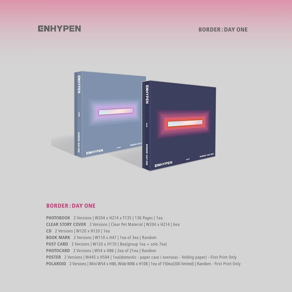 ENHYPEN 1-й мини-альбом Border : День первый CD