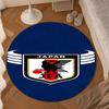 Japan Football Association Emblem Round mat Home Decor, Chair rug For livingroom,Bedroom, doormat home decor Birthday Gift Christmas Gifts