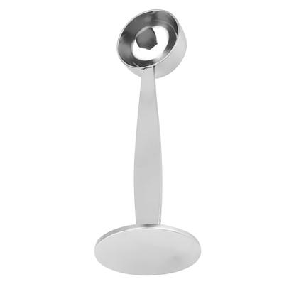 Мерная ложка для кофейного порошка из нержавеющей стали двойного назначения