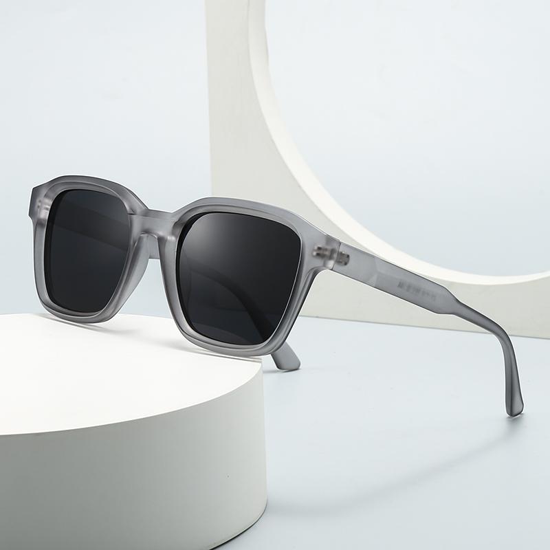 Cross-Border Trade New Modern Retro Square Single-Beam Sunglasses Ins Style Street Photography Sunglasses Zt-Y13