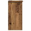 Desk with Shelf Rustic Wood Look 84 x 40 x 78 cm Engineered Wood