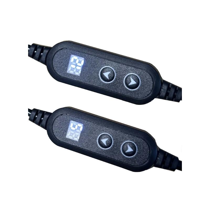 Регулируемое напряжение USB C на DC5525 Зарядный кабель с 1 наконечником для PD Быстрой зарядки 5V9V12V15V20V Выходной адаптер Шнур