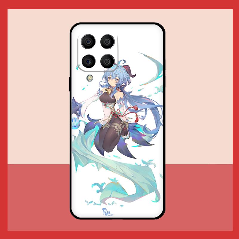Чехол для игры Genshin Impact GanYu для Samsung Galaxy M52 M32 M53 M16 M11 M21 M31 M35 M12 M13 M14 M15 M36 M56 M55 M34 M54