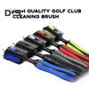 Щетка для чистки клюшек для гольфа Инструмент для чистки клюшек для гольфа с магнитным выдвижным карабином Легкие аксессуары для гольфа для мужчин Спорт на открытом воздухе