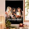 Band TThe Warning Anime Tapestry Hippie Flower Wall Carpets Dorm Decor Cheap Hippie Wall Hanging