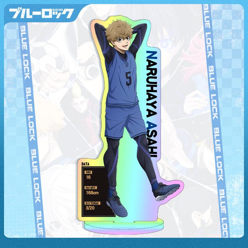 Blue Prison Rainbow Laser Large Standee Cartoon Acrylic Peripheral Creative Ornaments Can Be D