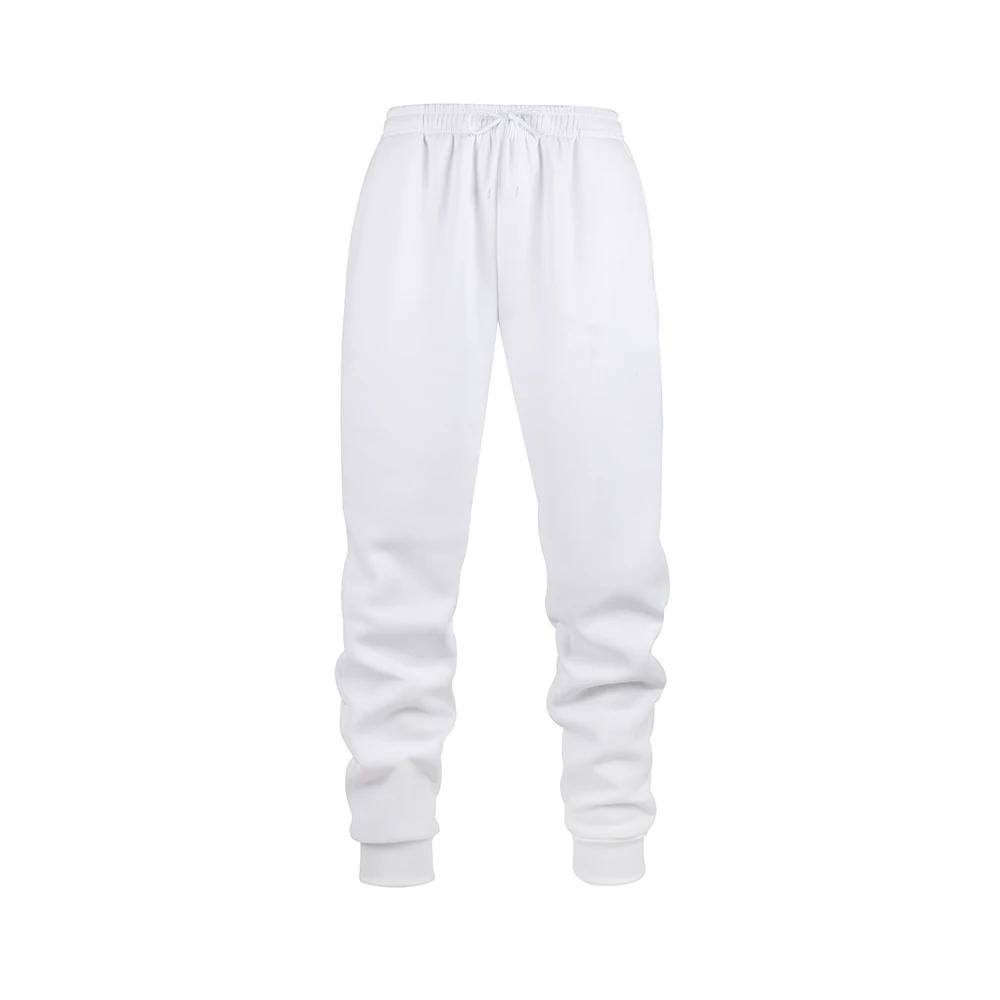 Mens Jogging Sports Pants Autumn Winter Sweatpants Men Sports Gym Trousers Fashion Solid Color Casual Long Pants