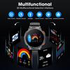 Мужские смарт-часы 1,85 дюйма с фитнес-трекером, ответом/набором номеров/мультиспортивным режимом, шагомером для бега и пеших прогулок