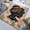 Книжная полка Газета Цветы Принт Ковер для Спальни Гостиной Прикроватный Диван Напольный Коврик Современный Домашний Декор Зональный Ковер