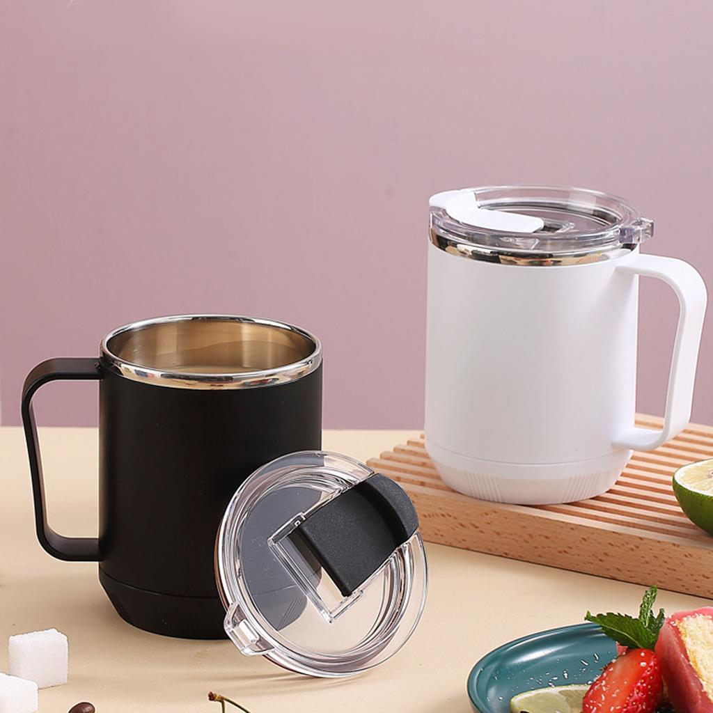 Кофейная кружка 460 мл, внутренняя часть из нержавеющей стали 304, герметичная, элегантная, портативная кружка для активного отдыха