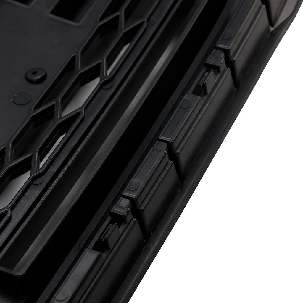 Black Front Bumper Grill Grille Fit Ford Transit Connect 2019-2023 W/LED